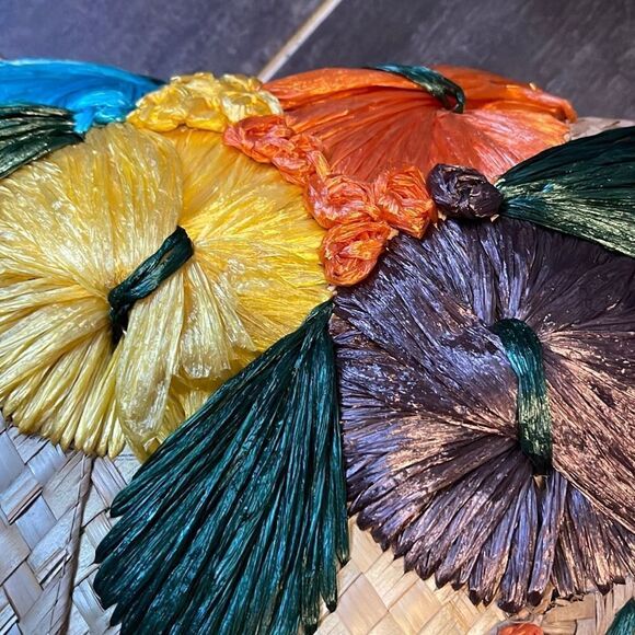 Summer straw handbag  - Picture 3 of 8